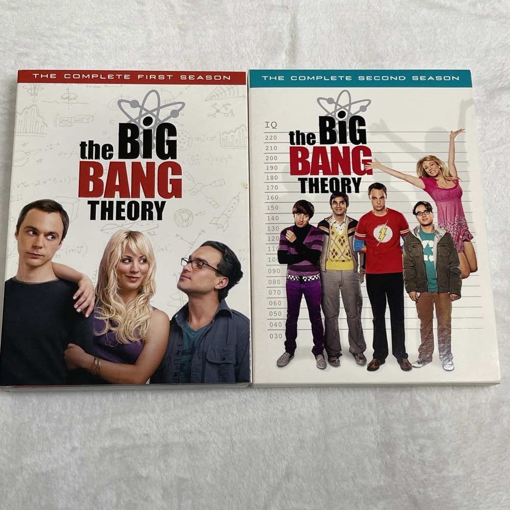 The Big Bang Theory: The Complete First & Second ‎ Seasons  (DVD, 2007)
